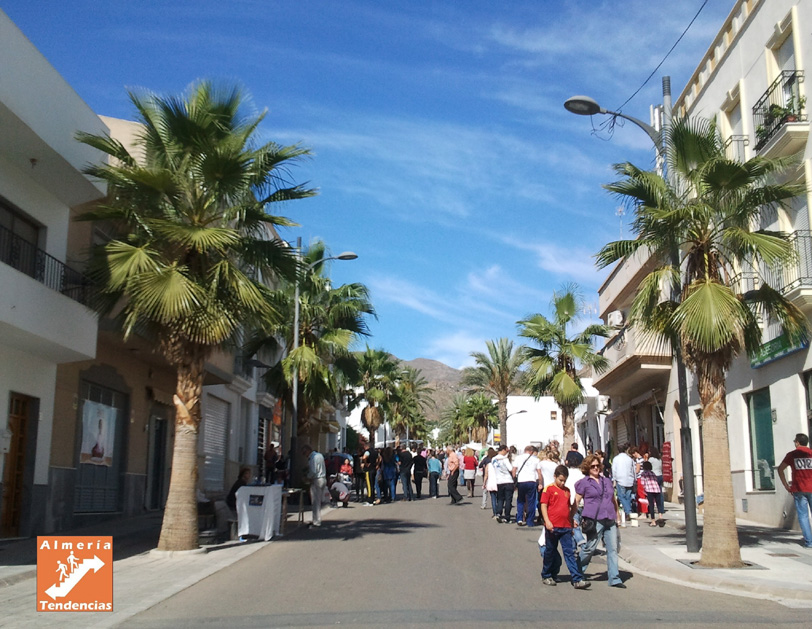 Avenida Ferderico García Lorca en Níjar