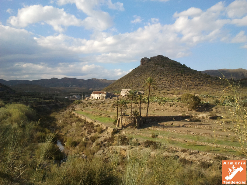 Cortijo de las Tejas en Vía Verde Lucainena de las Torres
