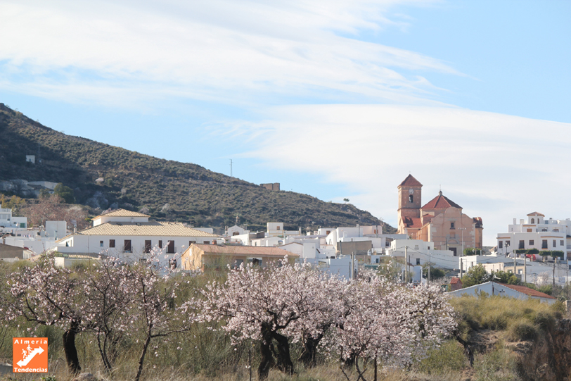 Lucainena desde la Vía Verde Lucainena desde la Vía Verde