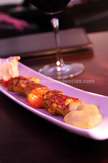 Bollywood. Pollo con curry en Lila's Café