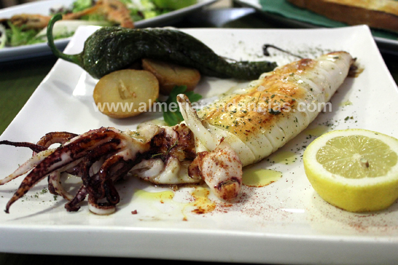 Calamar para compartir en Rincón Cofrade