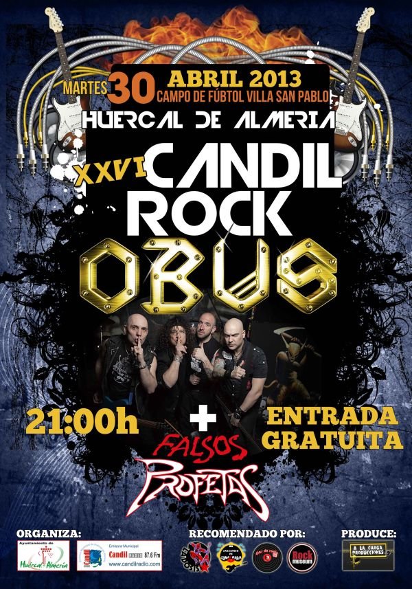 Obus - Candil Rock 2013 - Huércal de Almería
