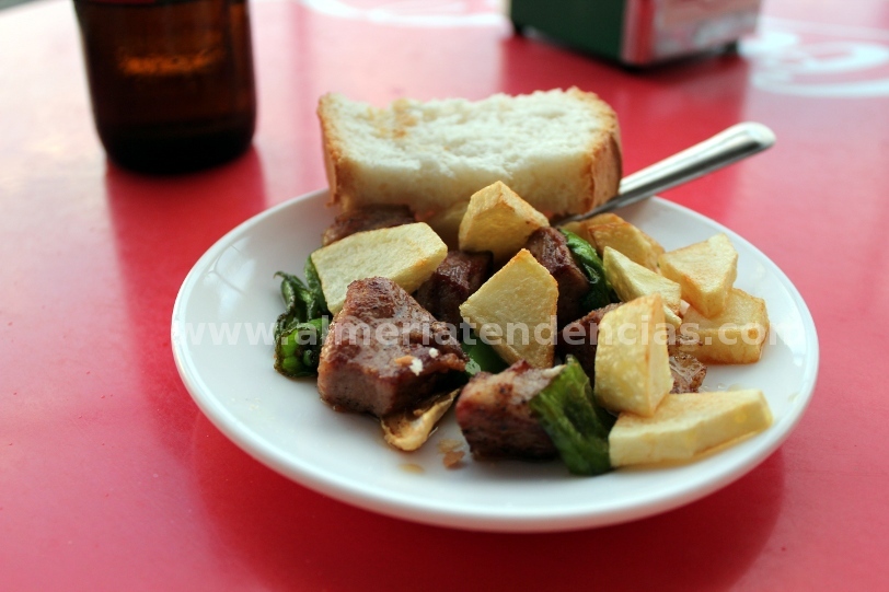 Pintao Viejo - Carne ajillo