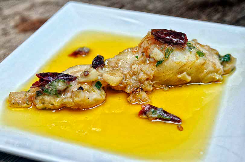 1º premio Tapa tradicional 2013 - Bacalao Pil Pil - La Bambalina